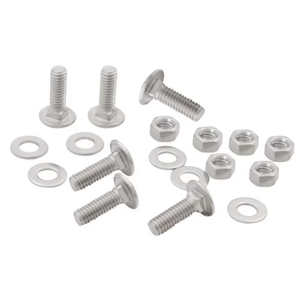 Kit Parafuso Para-choque Inox Até 1970 - 06 Pçs