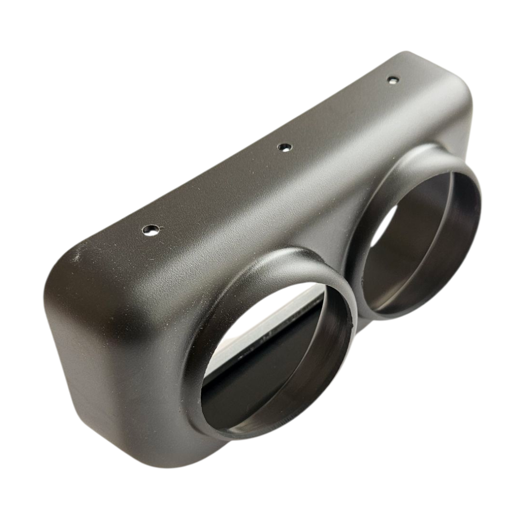 Console Instrumentos 2 Manômetros Ângulo Painel Fusca e Derivados